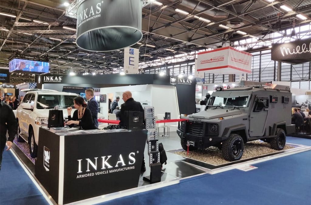 Inkas Armored Vehicle | 45 Sqm | Milipol Paris 2019